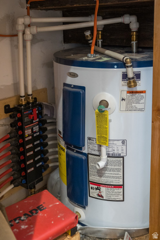 18906 North Canyon Road Whiterocks, UT 84085 - Photo 28 of 65 Utility room with electric water heater