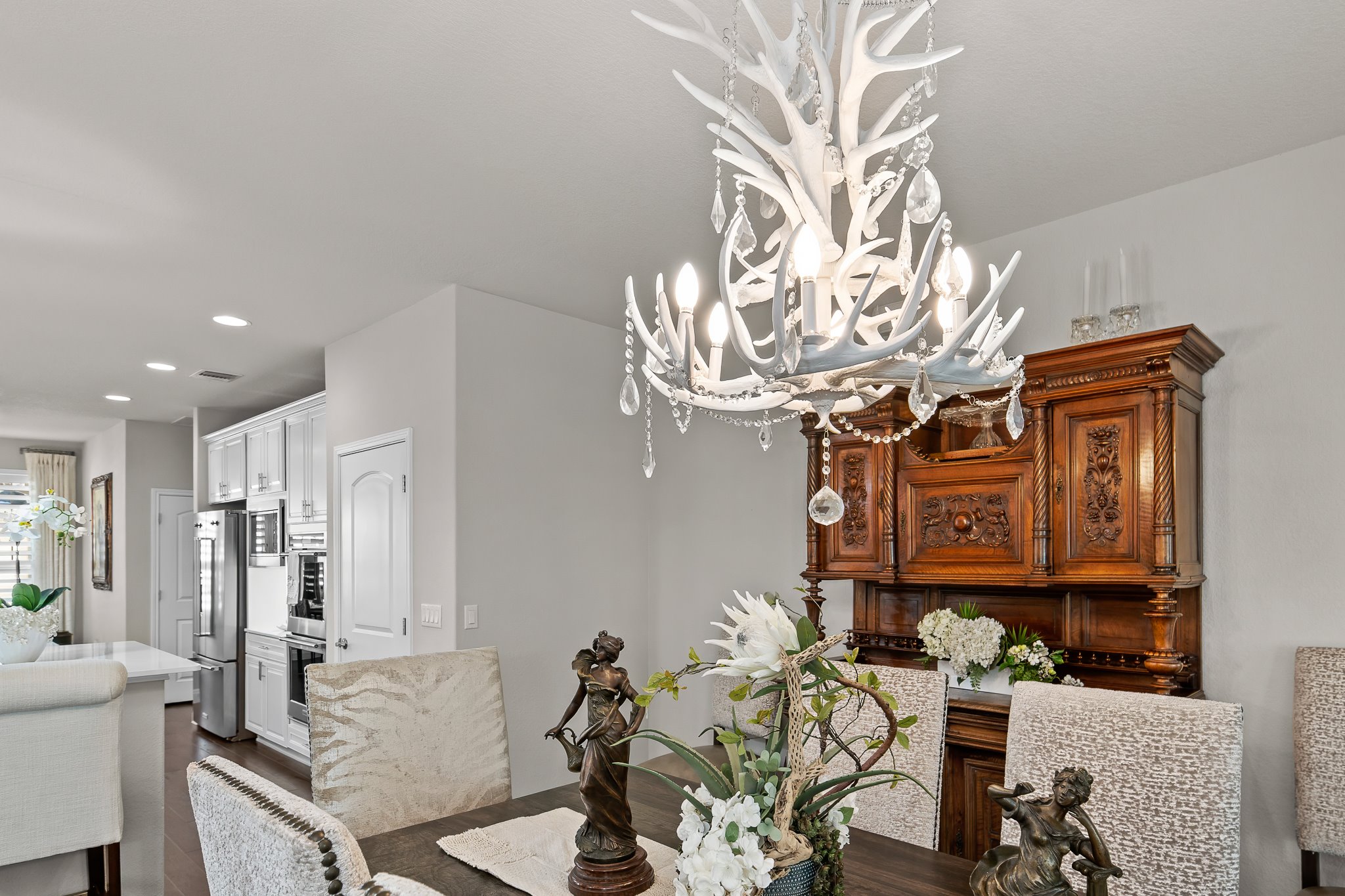 104 Marfa Cove Georgetown, TX 78633 - Photo 7 of 40 Beautiful, eye-catching light fixture brings elegance to your dining room