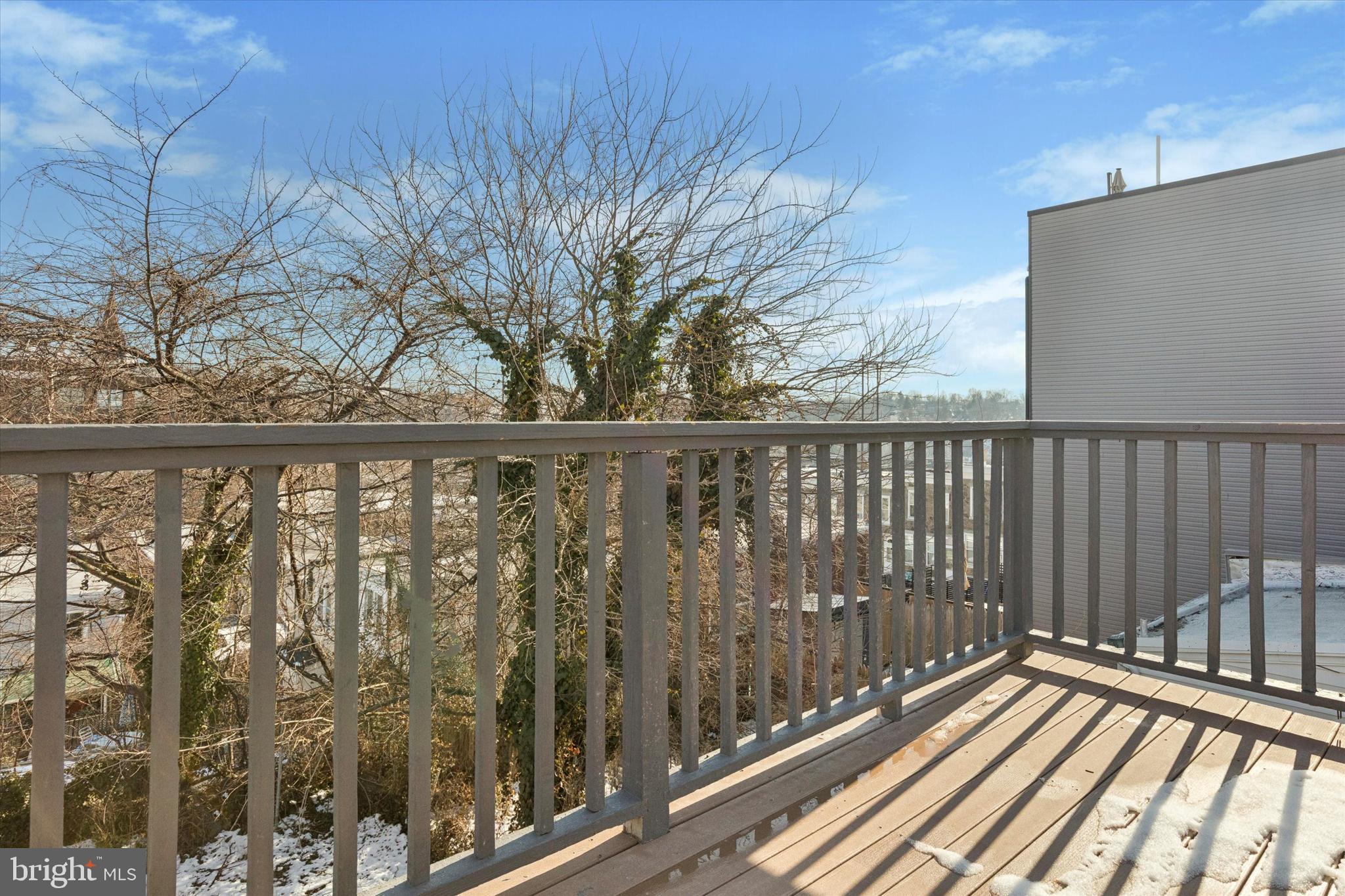 206 Ripka Street, Unit 2 Philadelphia, PA 19127 - Photo 5 of 15 a view of wooden balcony