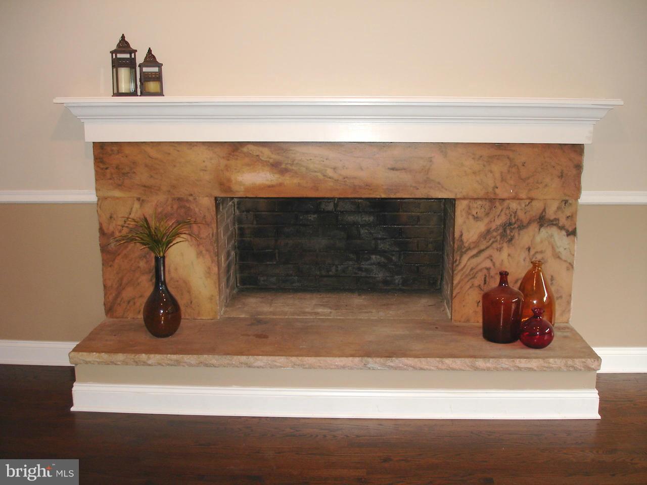 3826 Sweet Air Road Phoenix, MD 21131 - Photo 12 of 30 WOOD BURNING FIREPLACE AND MANTLE