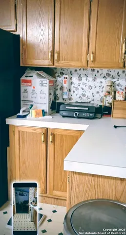 a room with storage and utility