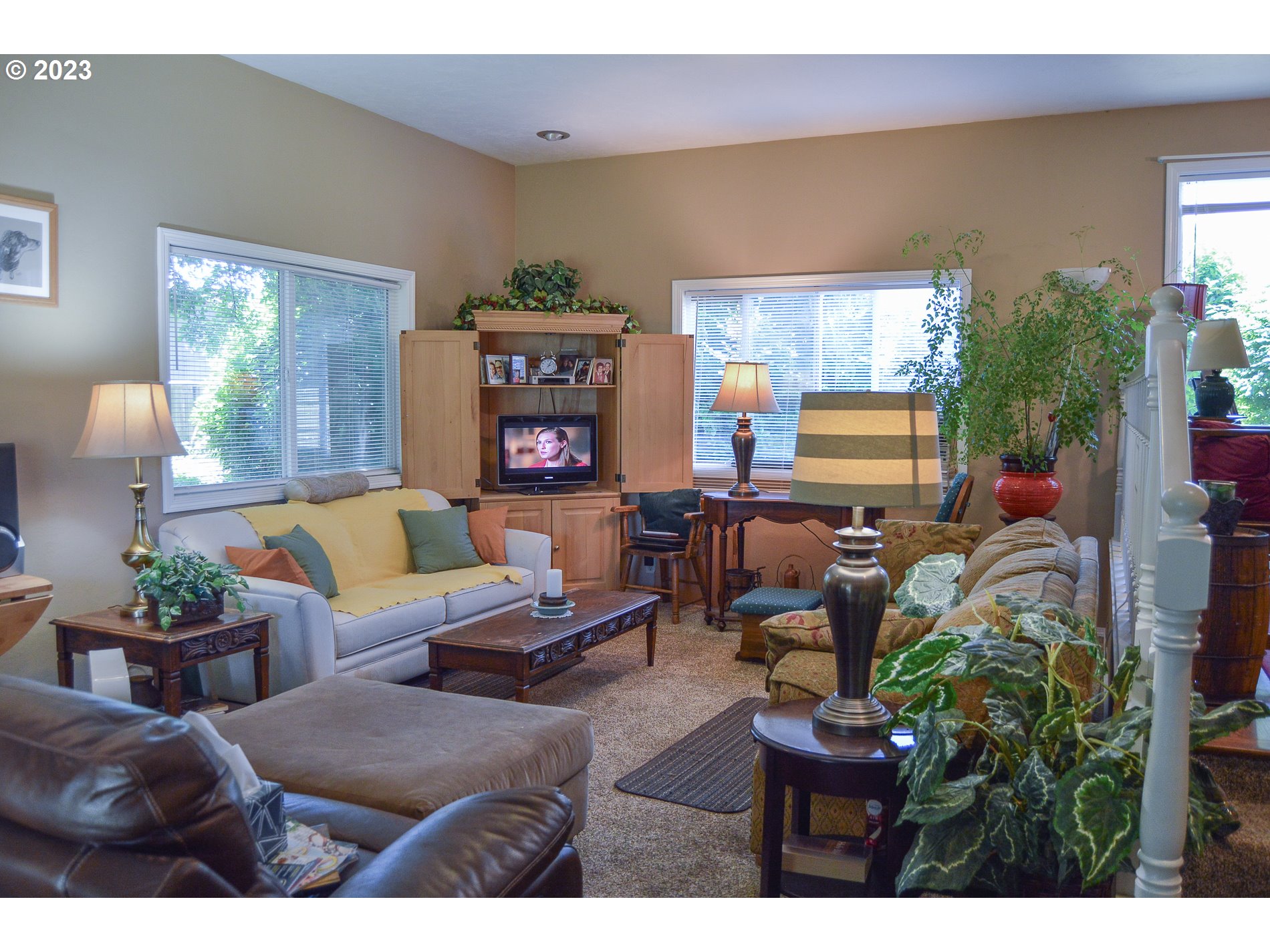 367 Hayden Bridge Way Springfield, OR 97477 - Photo 9 of 16 a living room with furniture and a potted plant