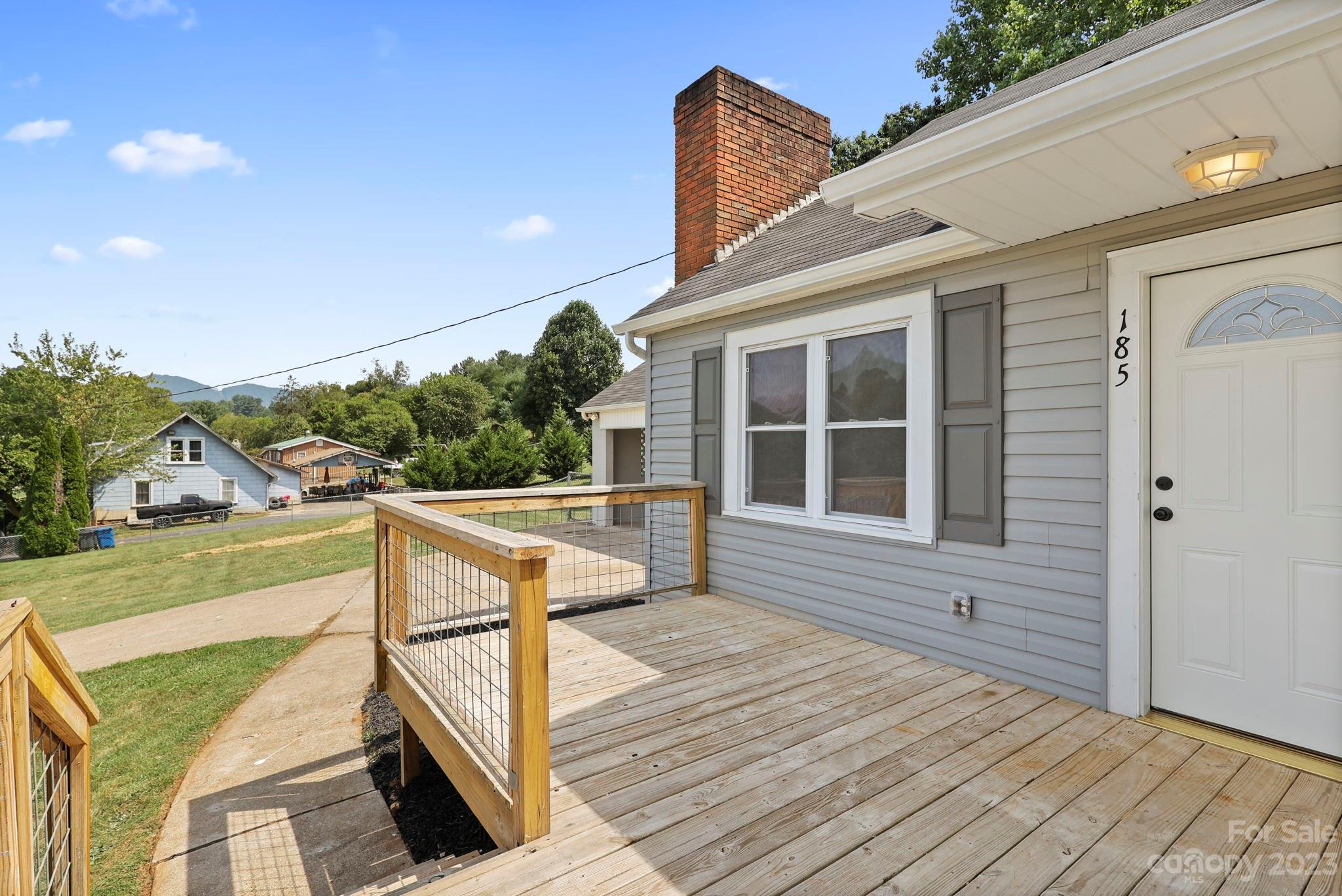 185 Substation Road Canton, NC 28716 - Photo 23 of 32 a view of a house with pool