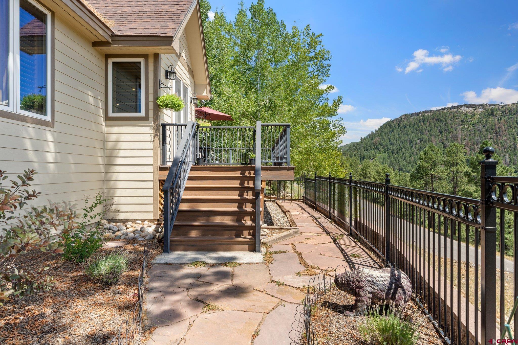 60 Edgemont Way Durango, CO 81301 - Photo 26 of 35 a view of stairs and patio