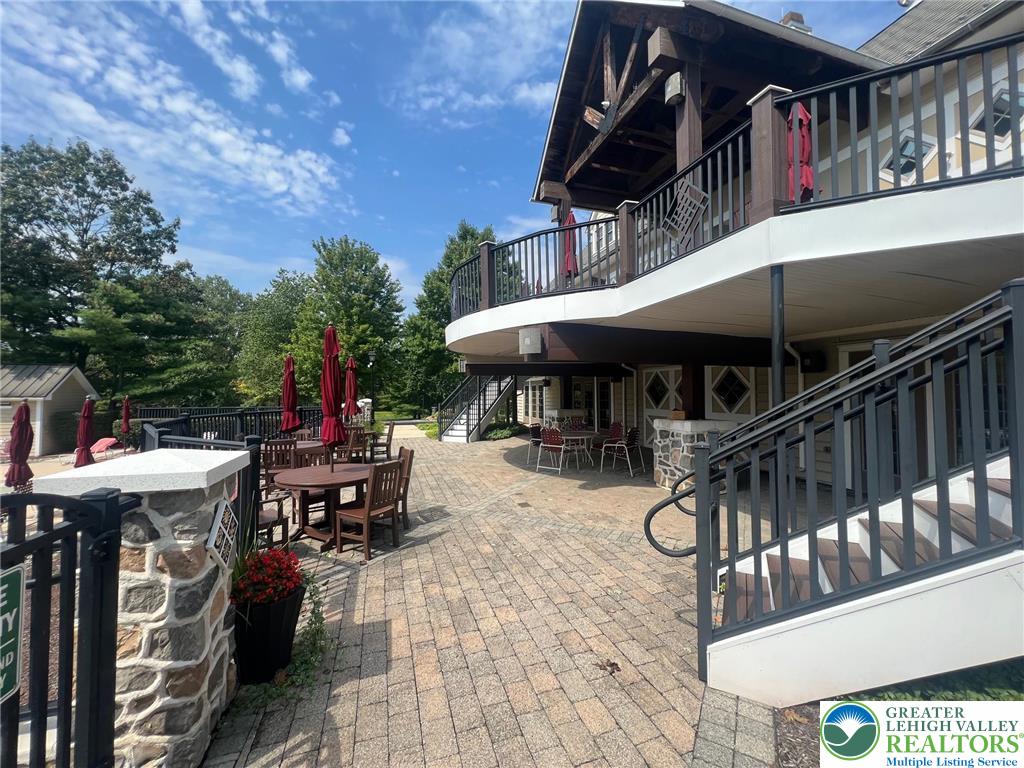 2113 Kingsview Road Lower Macungie Township, PA 18062 - Photo 61 of 62 a view of chairs and tables in the patio