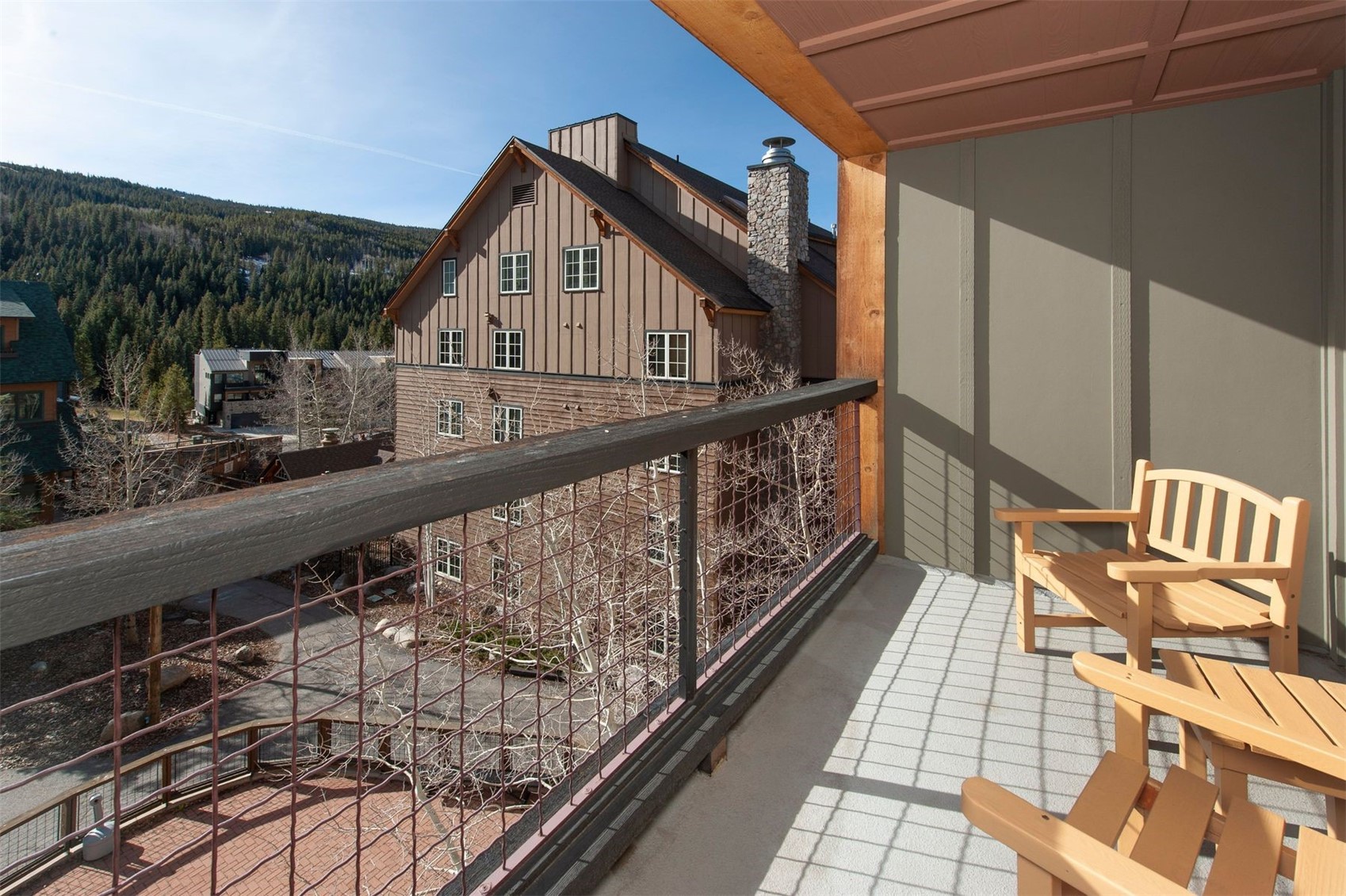 100 Dercum Square, Unit 8371 Keystone, CO 80435 - Photo 18 of 33 a view of balcony with furniture