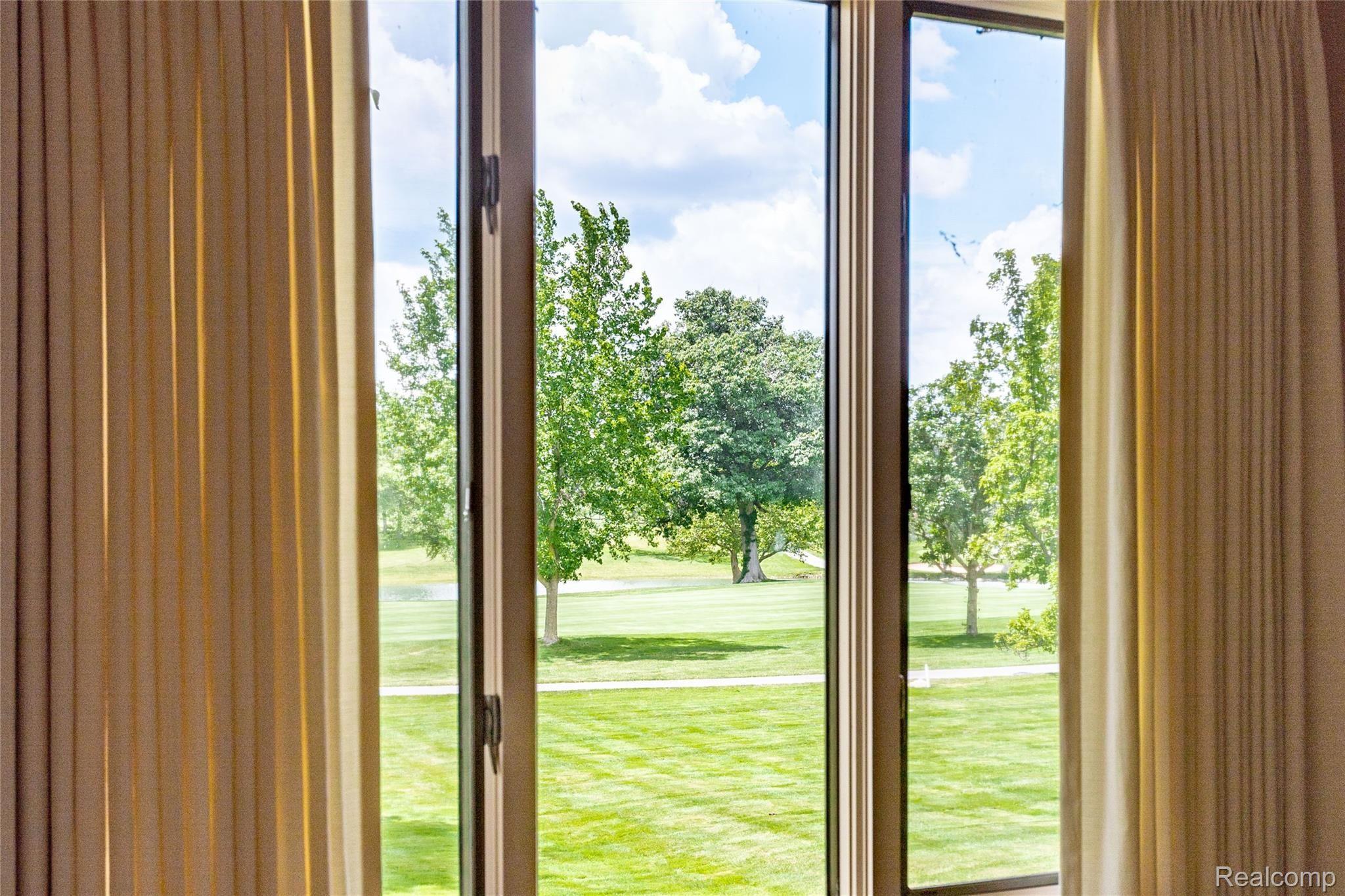 25728 Meridian Road Grosse Ile, MI 48138 - Photo 37 of 49 Window view from Bedroom #4