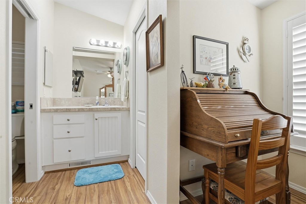 500 Atascadero Road Morro Bay, CA 93442 - Photo 19 of 27 a view of hallway with furniture and wooden floor