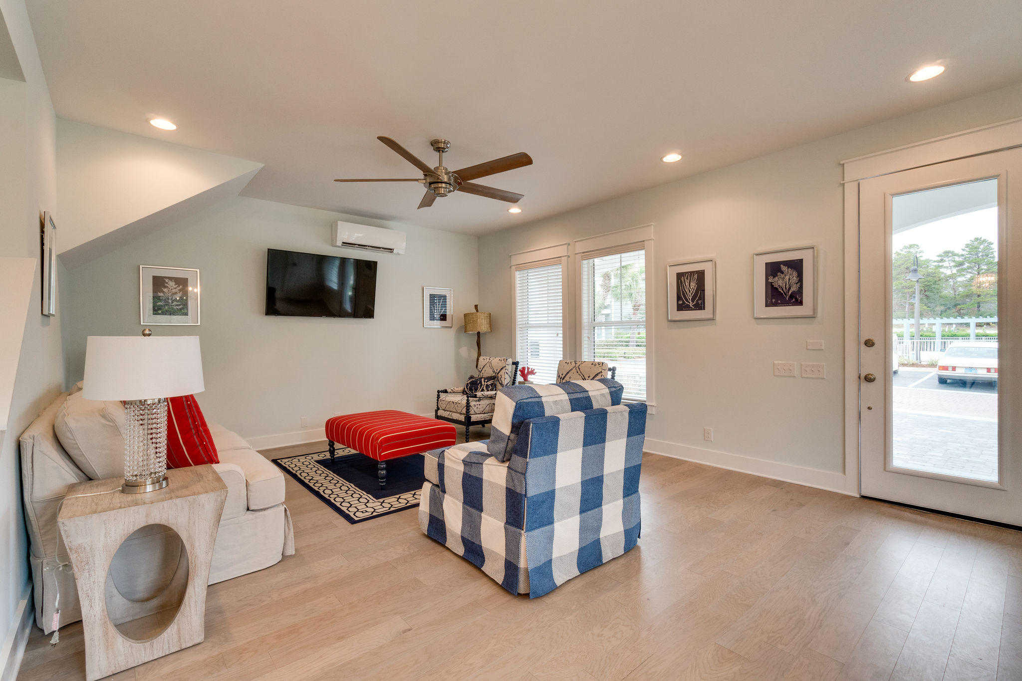Lot 86 Constant Avenue Santa Rosa Beach, FL 32459 - Photo 28 of 31 a living room with furniture and a flat screen tv