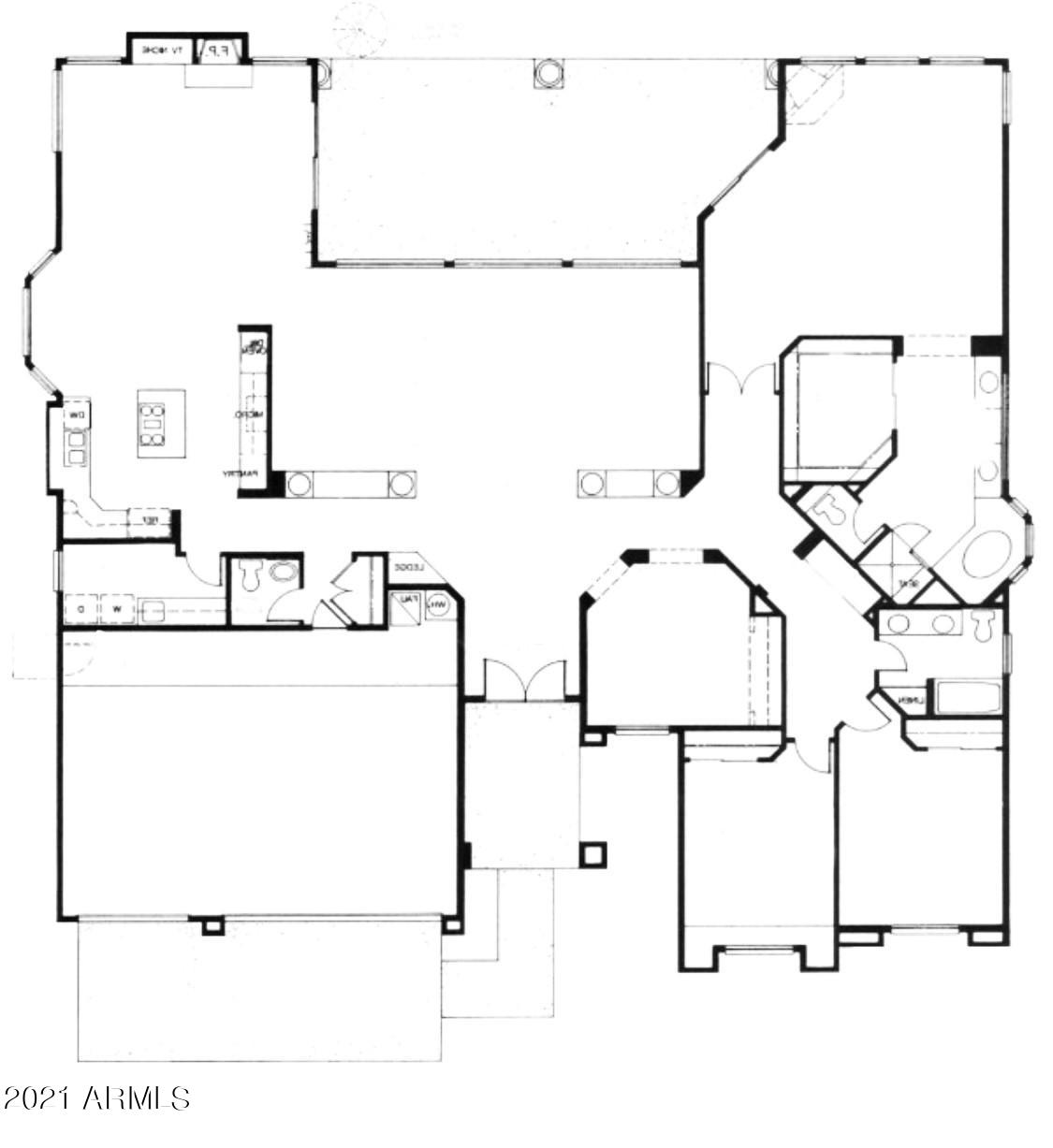 11732 East Sand Hills Road Scottsdale, AZ 85255 - Photo 45 of 45 Floorplan