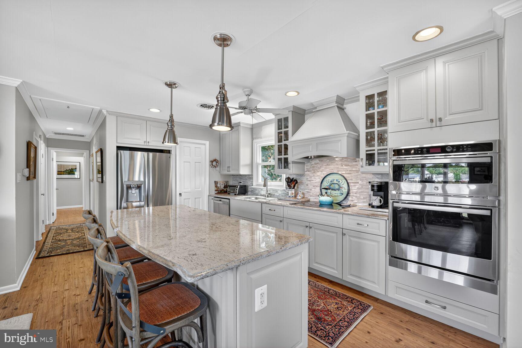 1663 Cliff Drive Edgewater, MD 21037 - Photo 24 of 53 Kitchen Pantry to right of fridge. Granite tops.