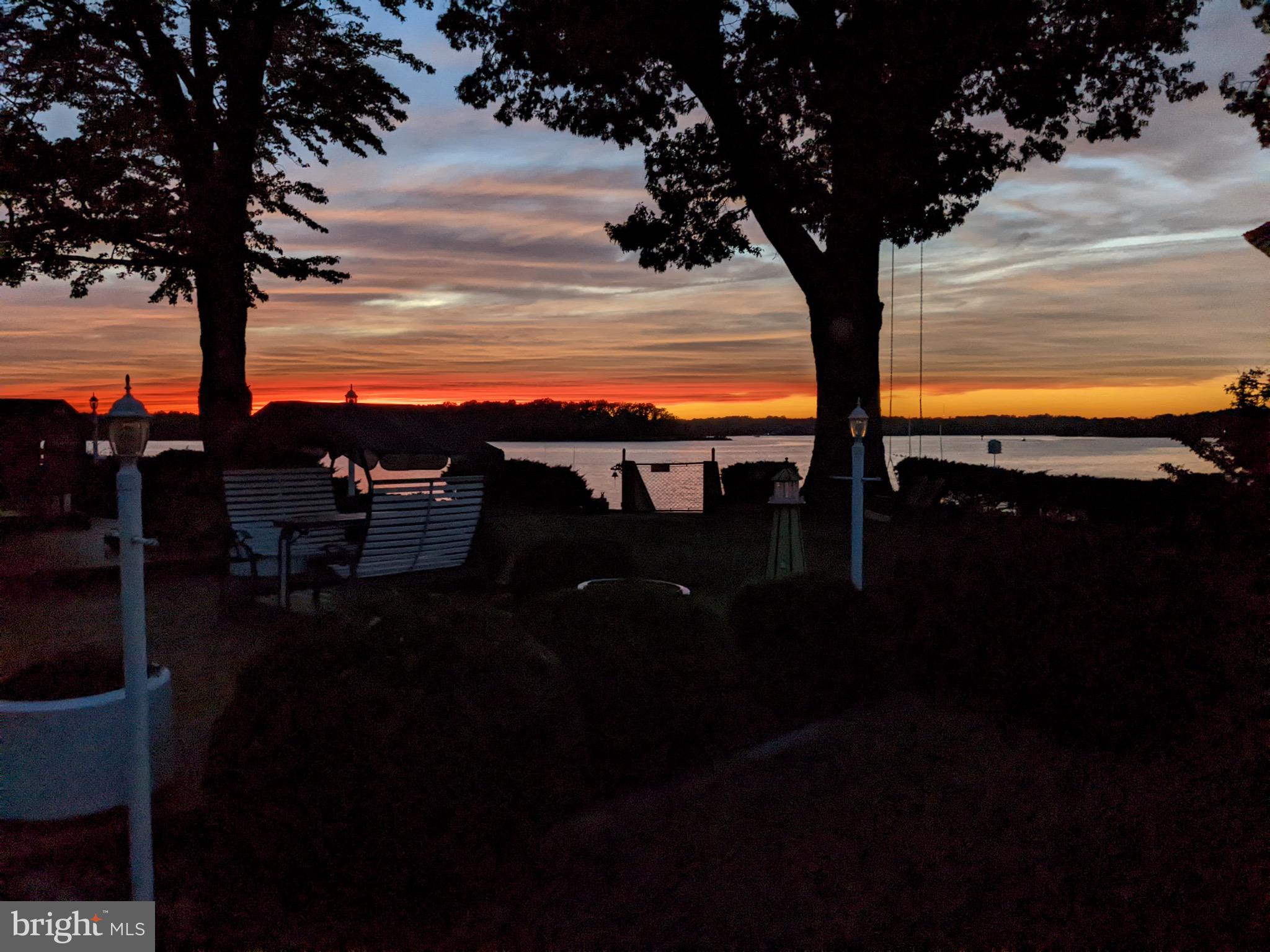 1663 Cliff Drive Edgewater, MD 21037 - Photo 49 of 53 Magnificent Rhode River Sunsets.
