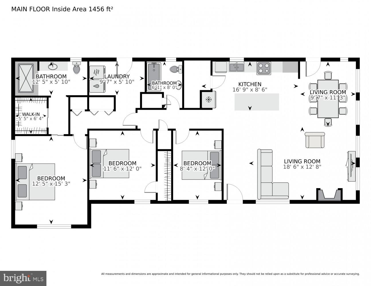 1663 Cliff Drive Edgewater, MD 21037 - Photo 53 of 53 Approximate floor plan.