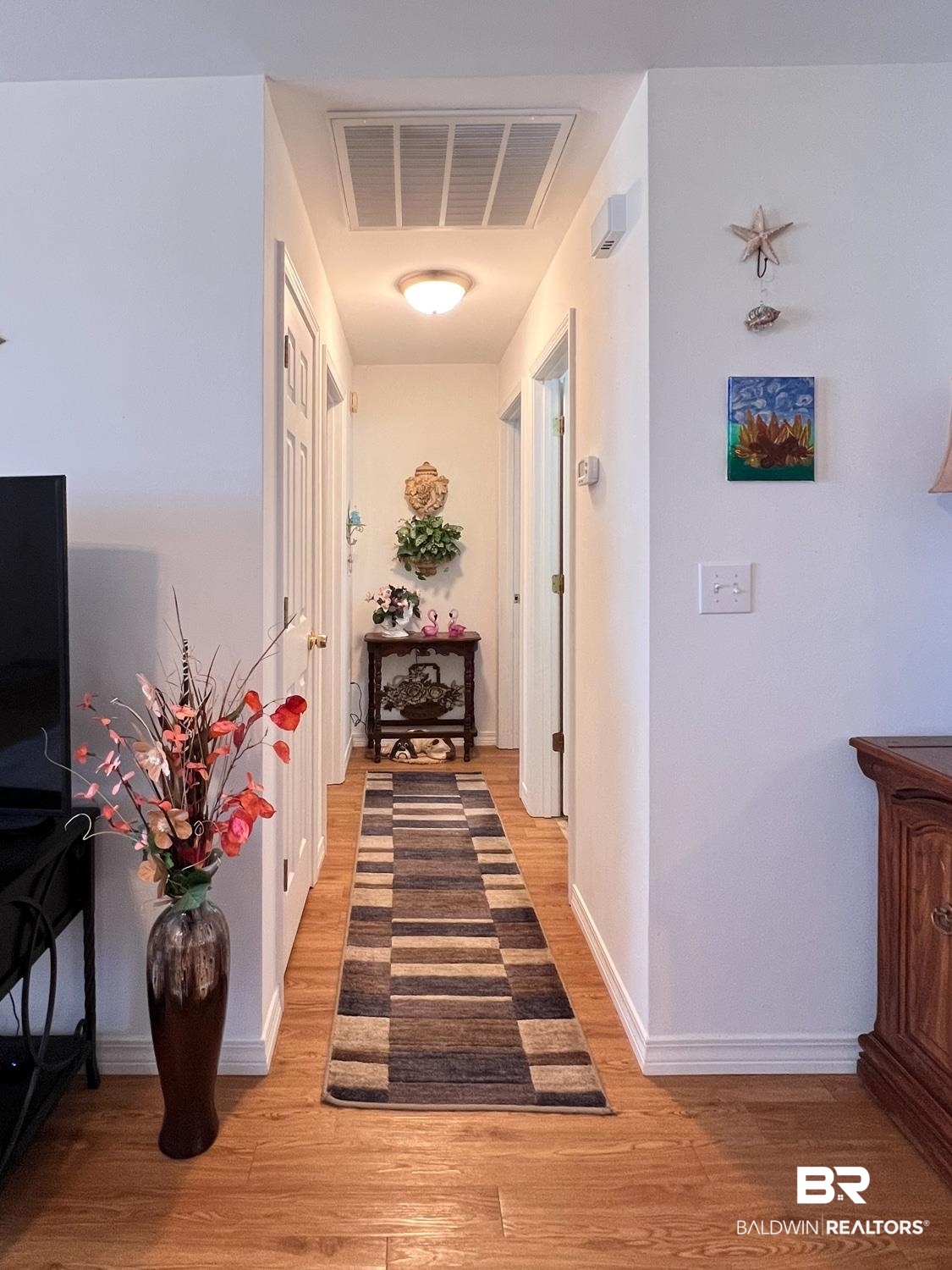 16690 Plum Court Loxley, AL 36551 - Photo 12 of 30 Hall featuring hardwood / wood-style flooring