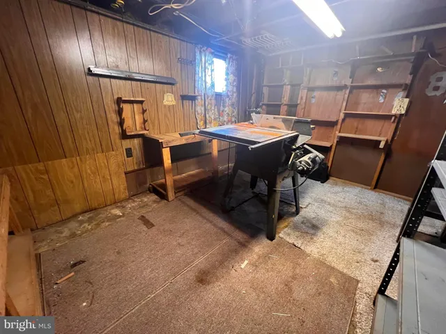 a storage room with washer and dryer