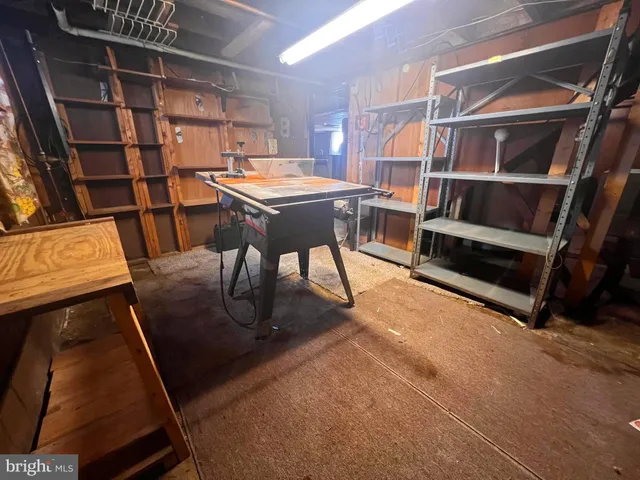 a view of water heater room