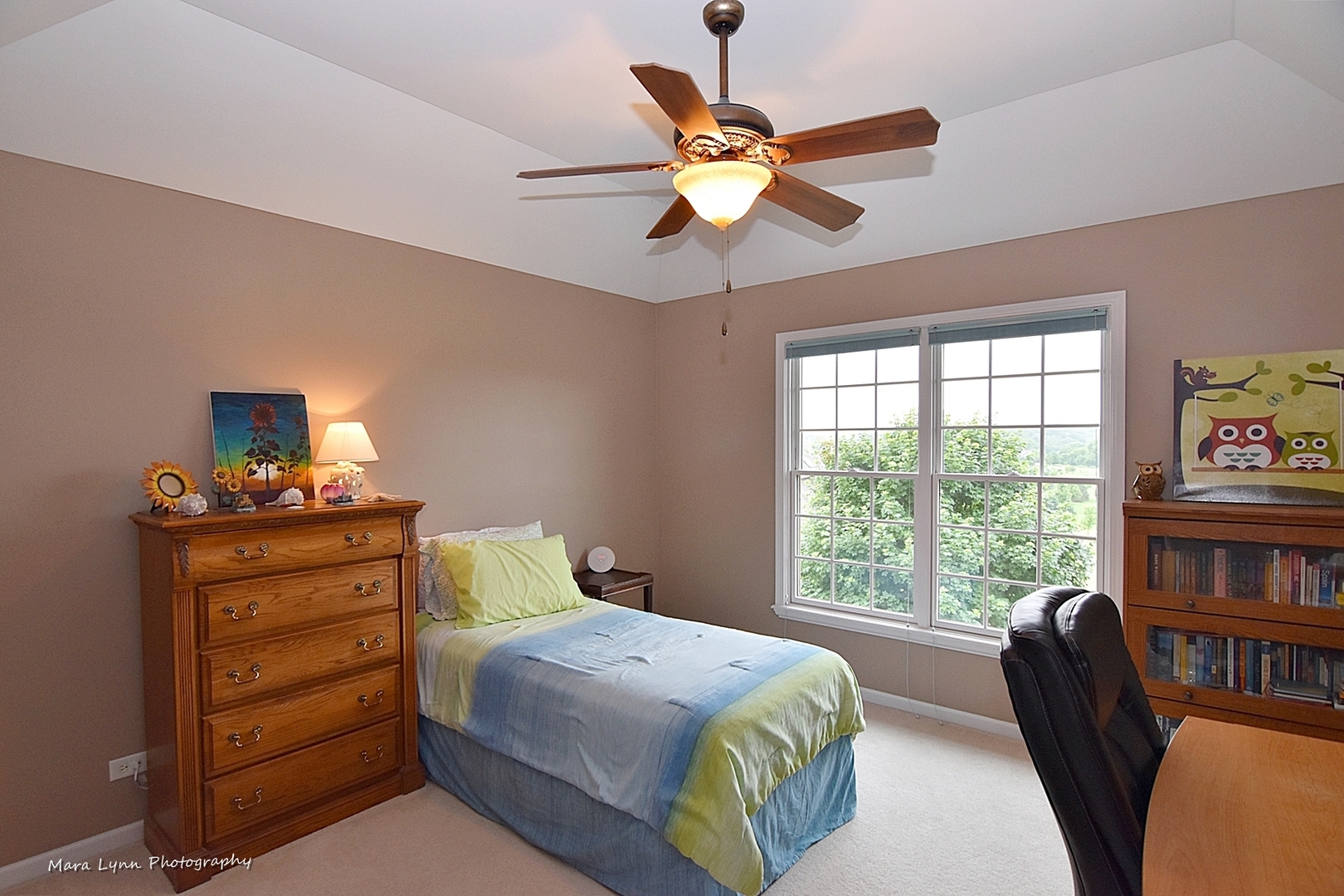 41-w035 Brown Road St. Charles, IL 60175 - Photo 19 of 33 a bedroom with a bed dresser and a window