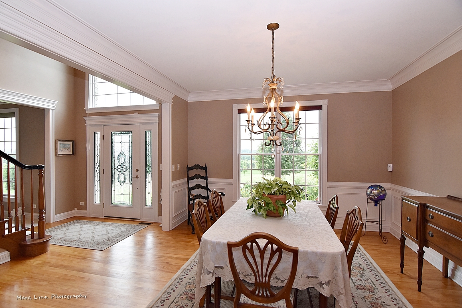 41-w035 Brown Road St. Charles, IL 60175 - Photo 6 of 33 a view of a dining room with furniture window and wooden floor