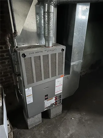 a room with furniture