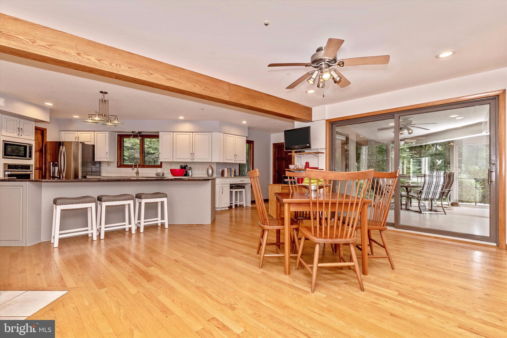 1625 Street Road Chester Springs, PA 19425 - Photo 11 of 46 Kitchen & eating area with sliders to porch