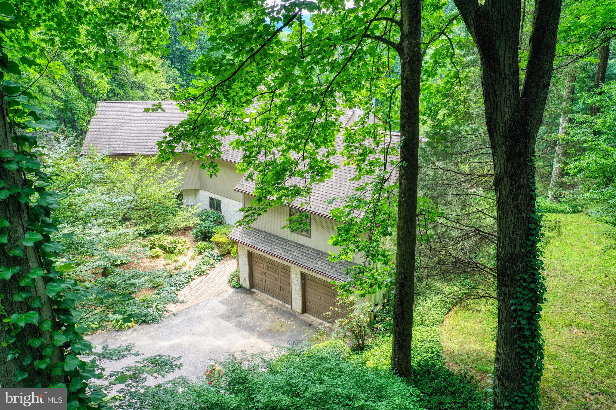 1625 Street Road Chester Springs, PA 19425 - Photo 41 of 46 Ariel view of front exterior