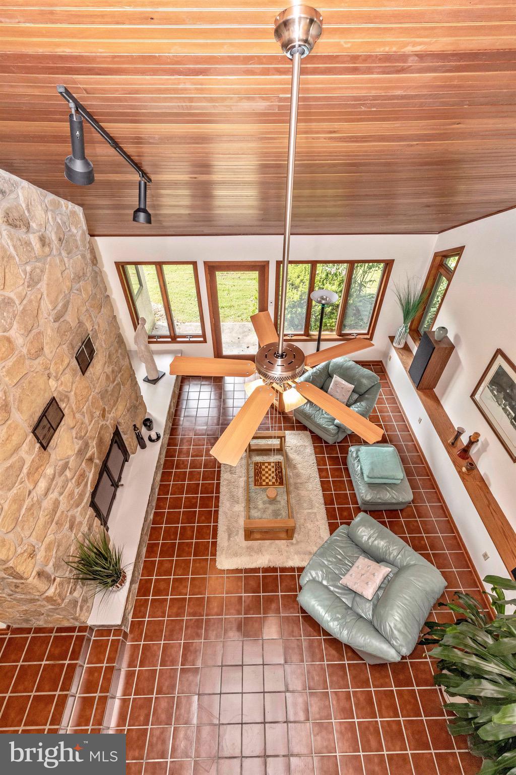 1625 Street Road Chester Springs, PA 19425 - Photo 8 of 46 View from above of living room