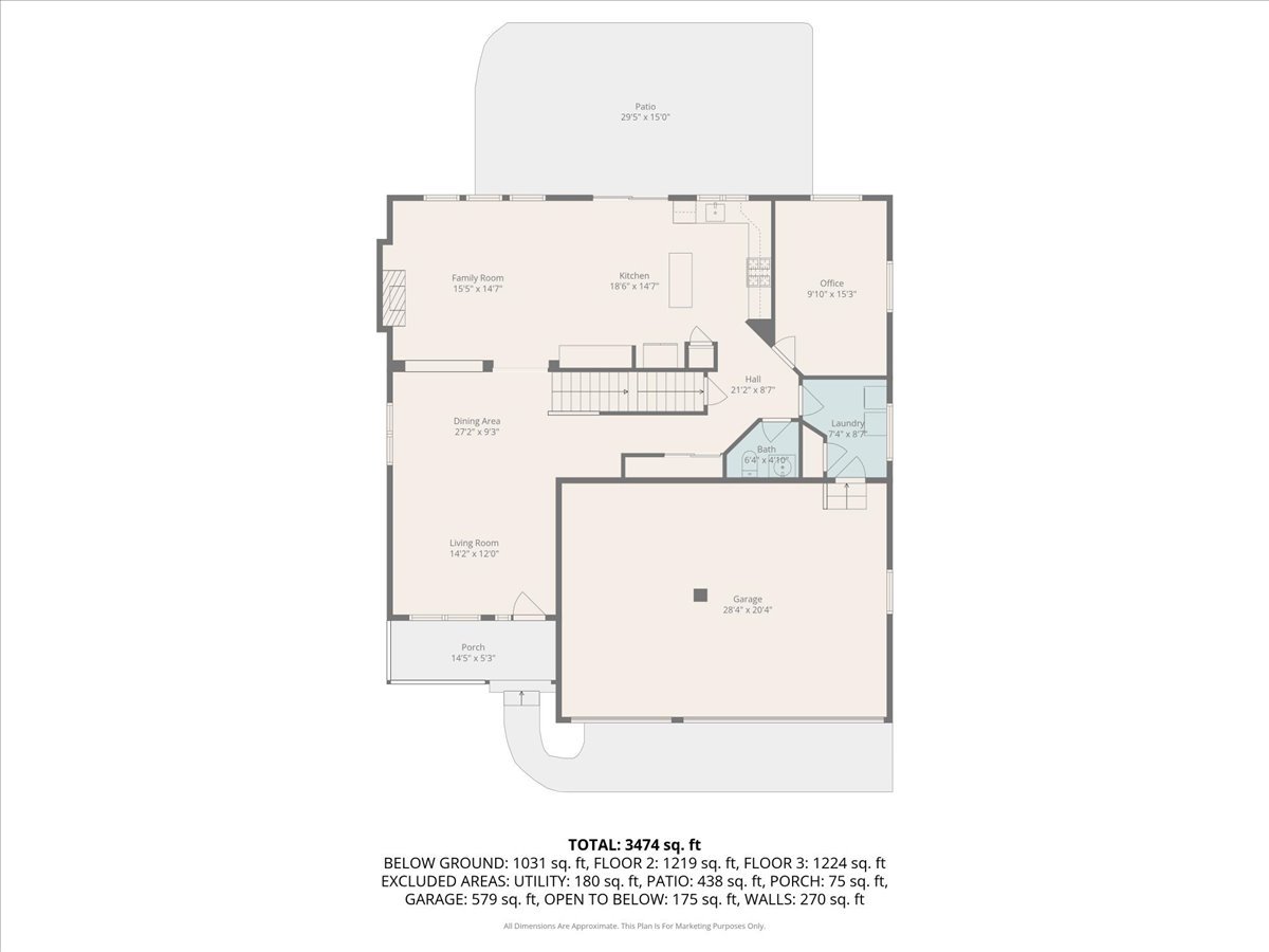311 Market Street Genoa, IL 60135 - Photo 21 of 24 a picture of a room with a white wall and a white wall