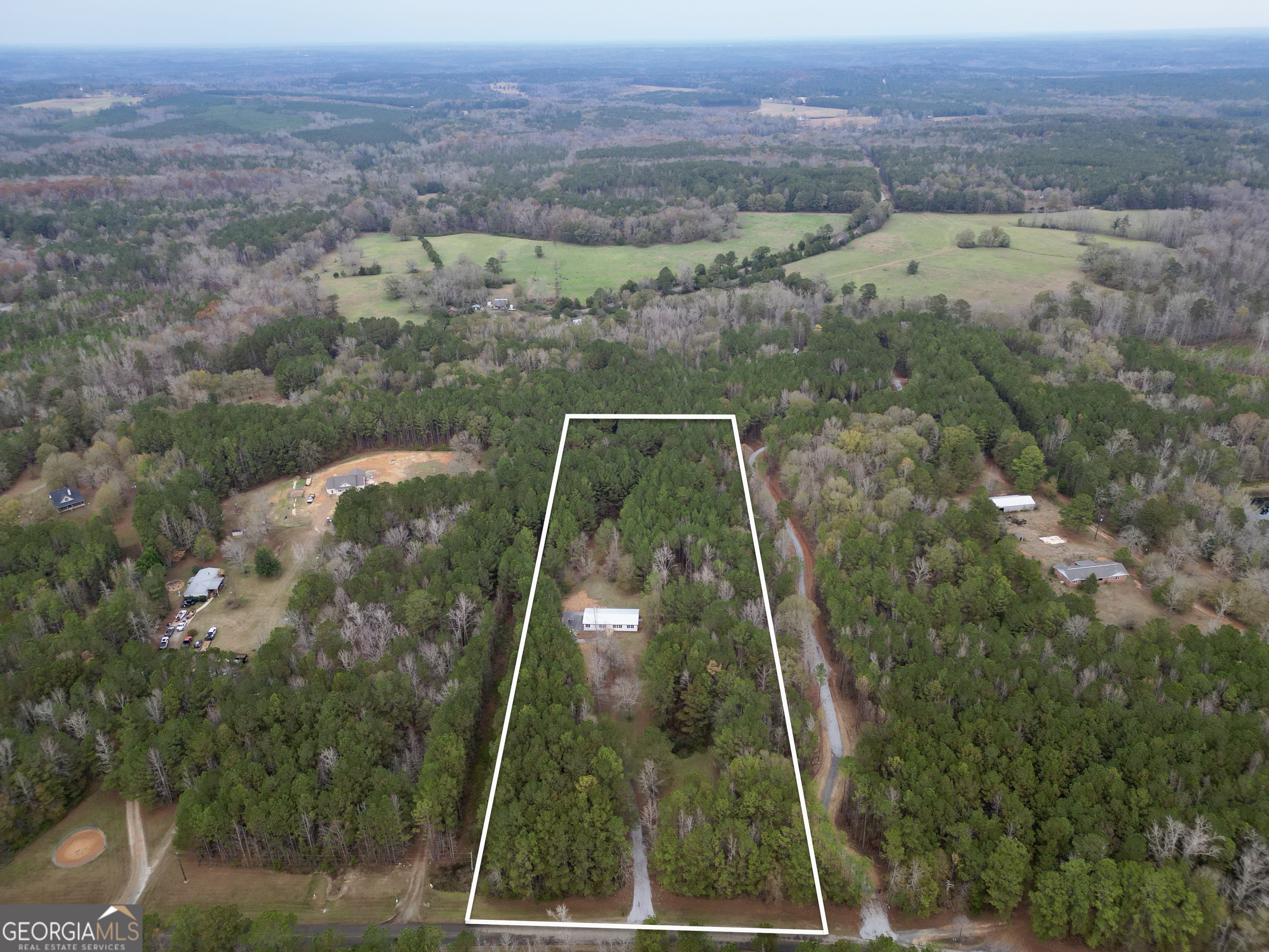 196 Craig Road Forsyth, GA 31029 - Photo 39 of 39 an aerial view of mountain with lake view
