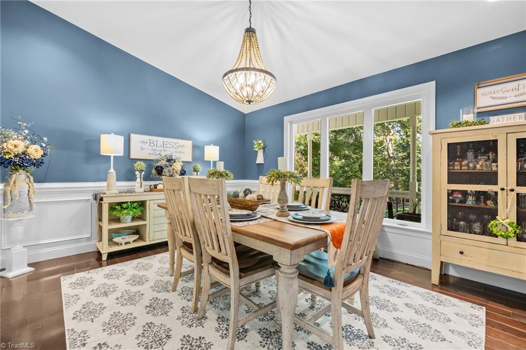 3930 Cole Avenue High Point, NC 27265 - Photo 7 of 44 Dining Room with beautiful windows and view of covered front porch