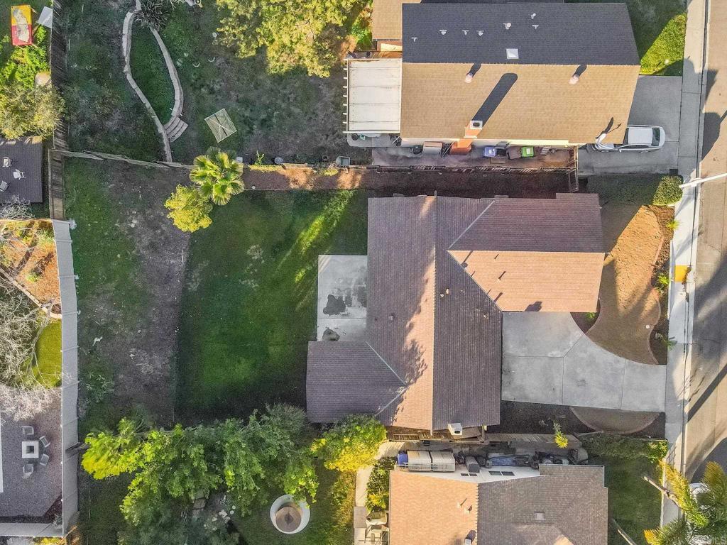 5898 Agee Street San Diego, CA 92122 - Photo 38 of 40 an aerial view of a house with a yard