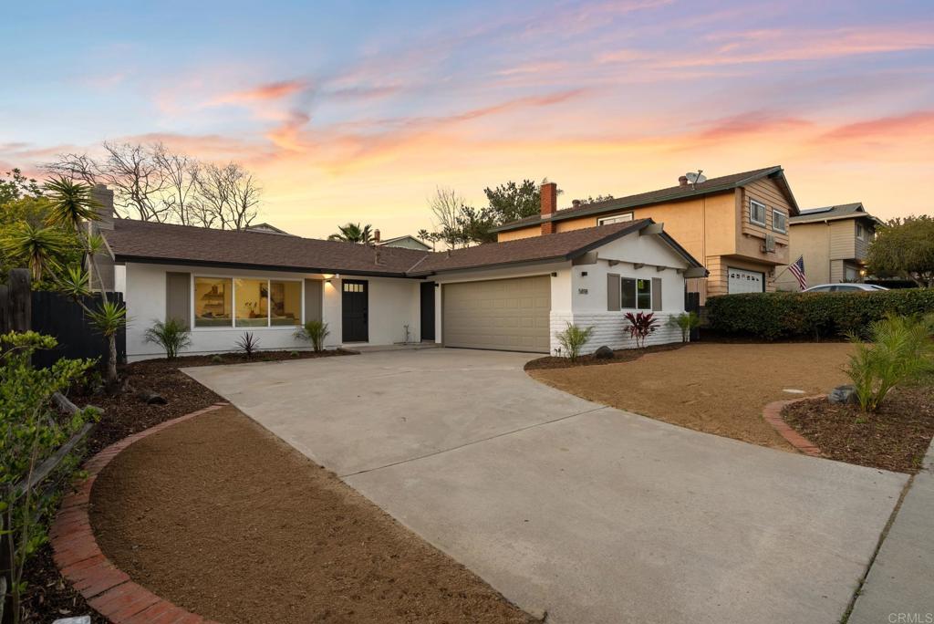 5898 Agee Street San Diego, CA 92122 - Photo 5 of 40 a view of house with outdoor space and sitting area