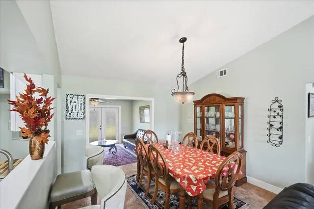 a outdoor living room with furniture