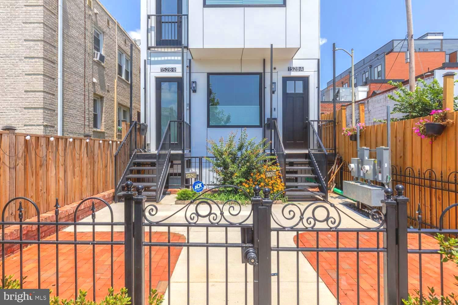 1528 Oates Street Northeast, Unit 1 Washington, DC 20002 - Photo 24 of 34 Welcoming exterior with sitting area