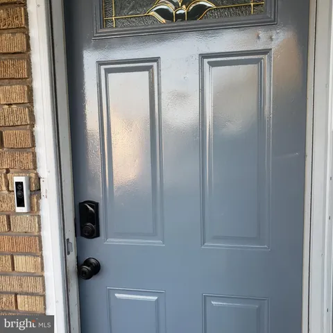a car parked in front of a house