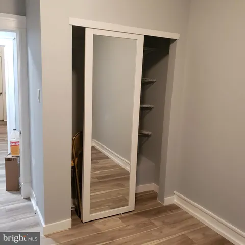 a view of wooden floor in a room