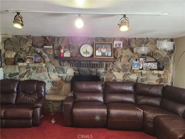 a view of a workspace with furniture