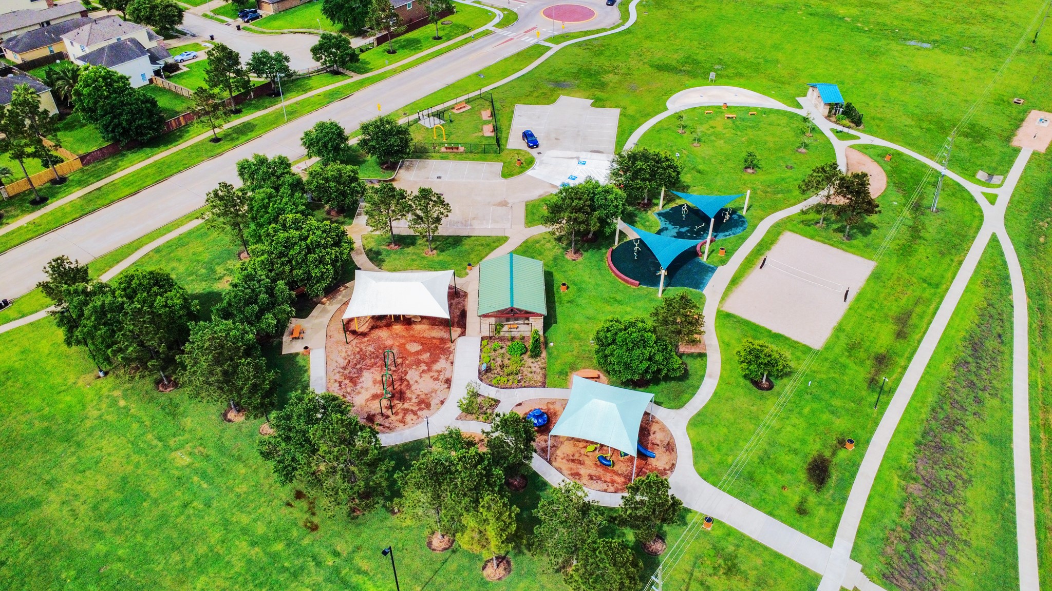 8302 Rose Petals Lane Rosharon, TX 77583 - Photo 31 of 42 Community aerial and surrounding area