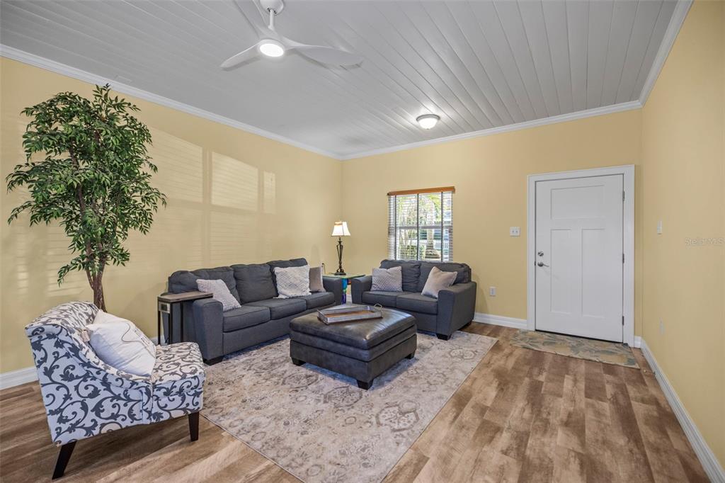 400 Broadway Dunedin, FL 34698 - Photo 54 of 84 a living room with furniture and a potted plant