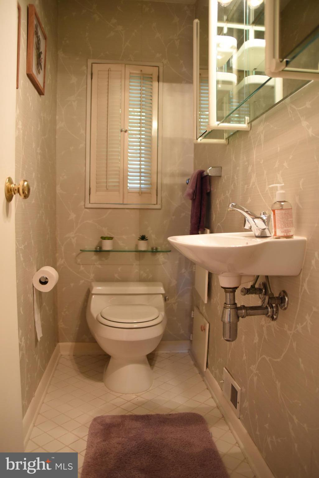 5407 Ferndale Street Springfield, VA 22151 - Photo 9 of 14 a bathroom with a sink a toilet and shower