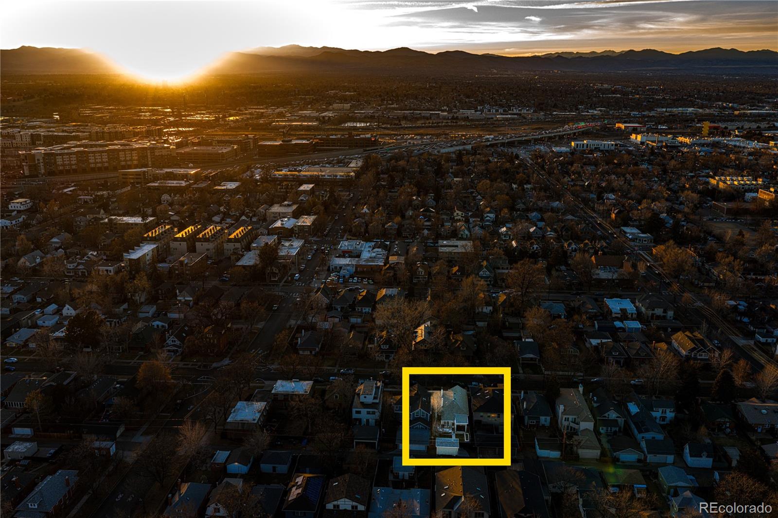 854 South Clarkson Street Denver, CO 80209 - Photo 48 of 50 a view of city and mountain