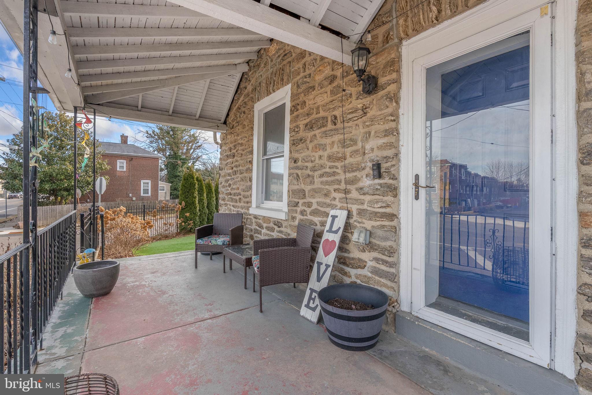 7600 Fayette Street Philadelphia, PA 19150 - Photo 4 of 32 a view of a patio with a dining table and chairs