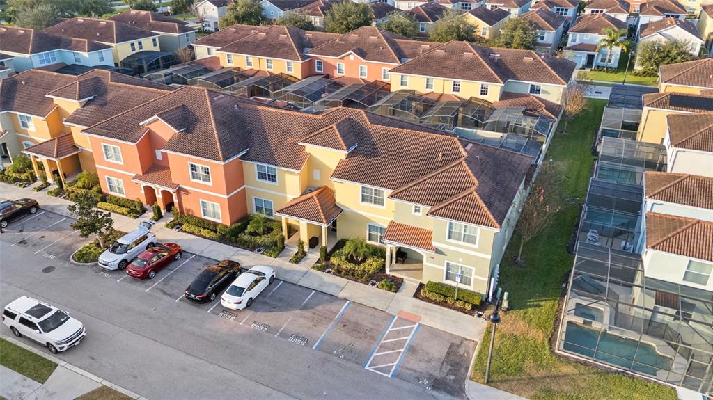 8957 Sugar Palm Road Kissimmee, FL 34747 - Photo 25 of 68 an aerial view of residential houses with outdoor space
