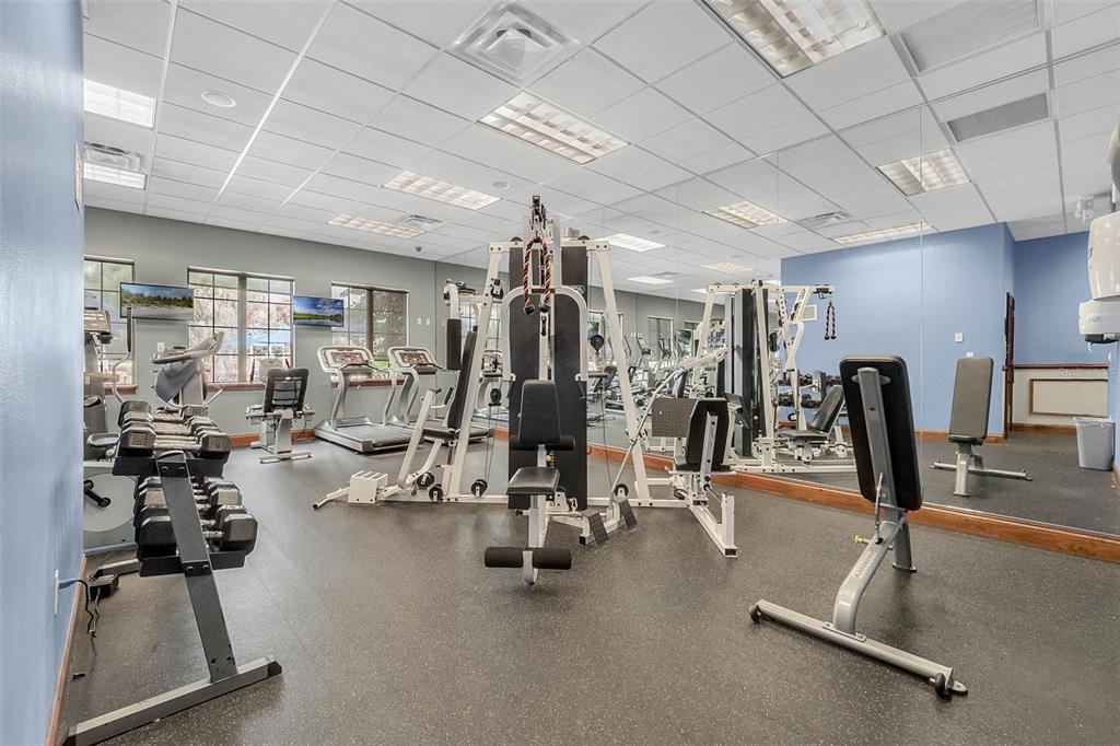 8957 Sugar Palm Road Kissimmee, FL 34747 - Photo 51 of 68 a view of a room with gym equipment