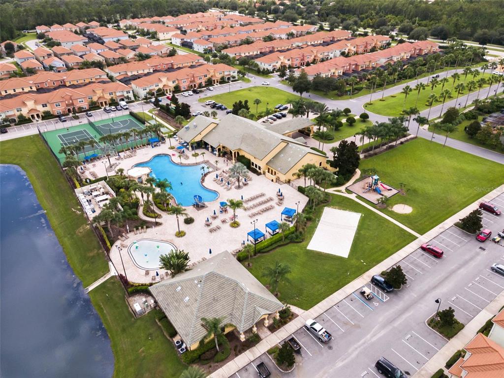 8957 Sugar Palm Road Kissimmee, FL 34747 - Photo 53 of 68 an aerial view of a residential houses with outdoor space