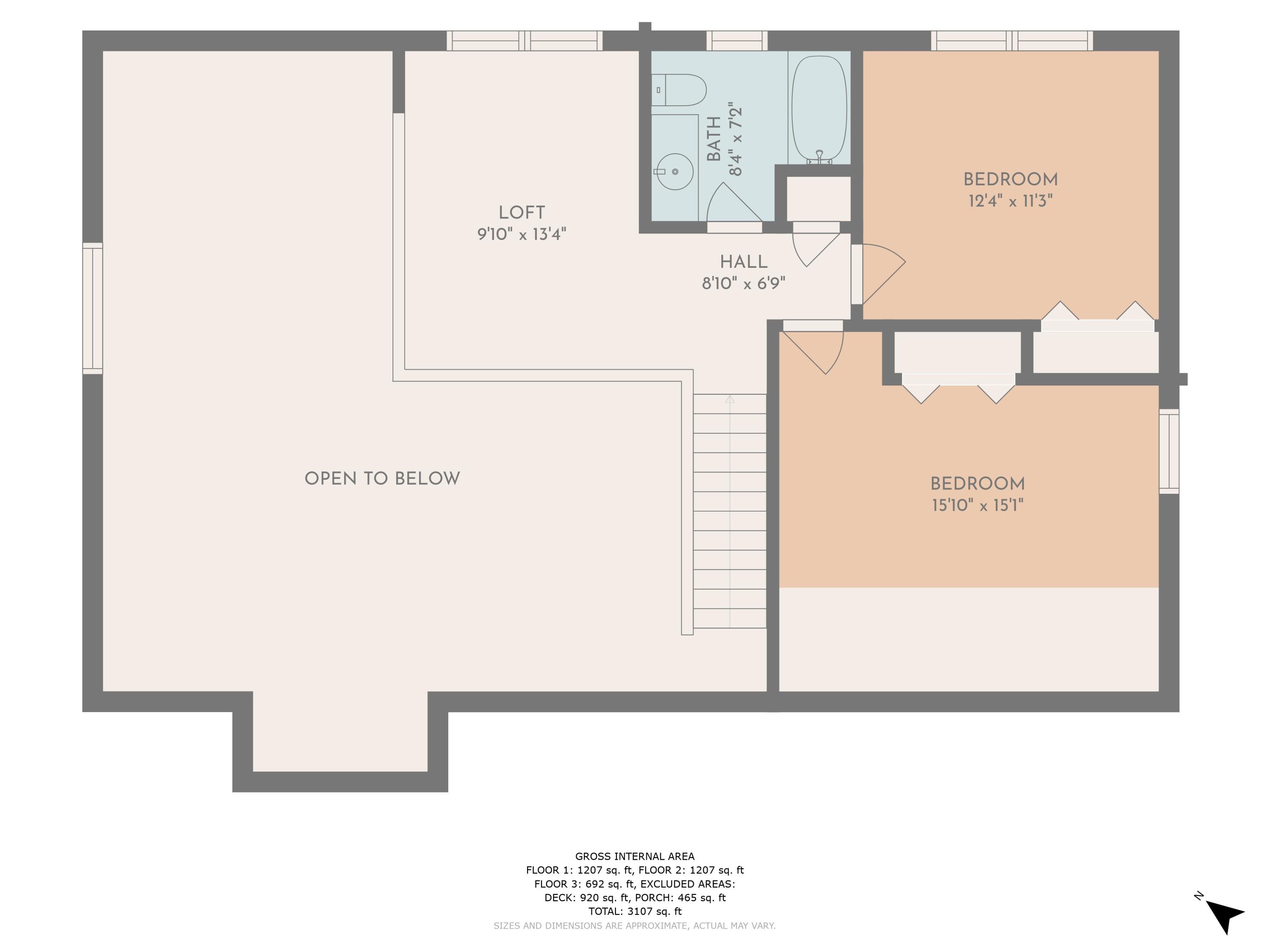 20850 210th Avenue Tustin, MI 49688 - Photo 57 of 57 Upper Level-20850 210th Ave-