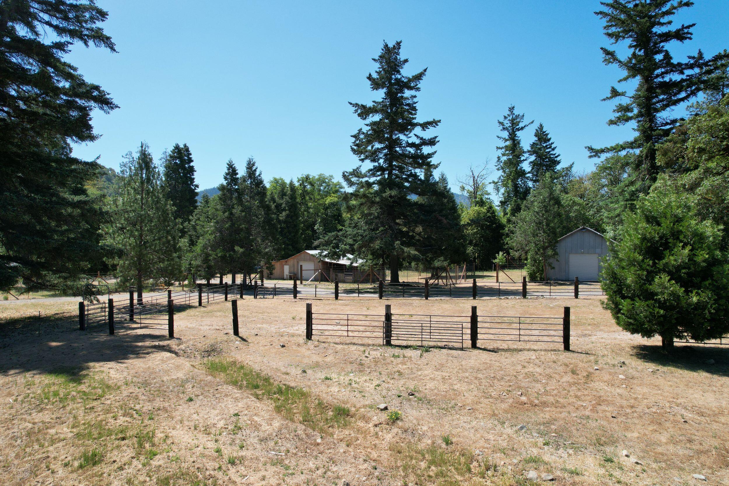 199 Powell Creek Road Williams, OR 97544 - Photo 57 of 57 fenced fields toward outbuildings
