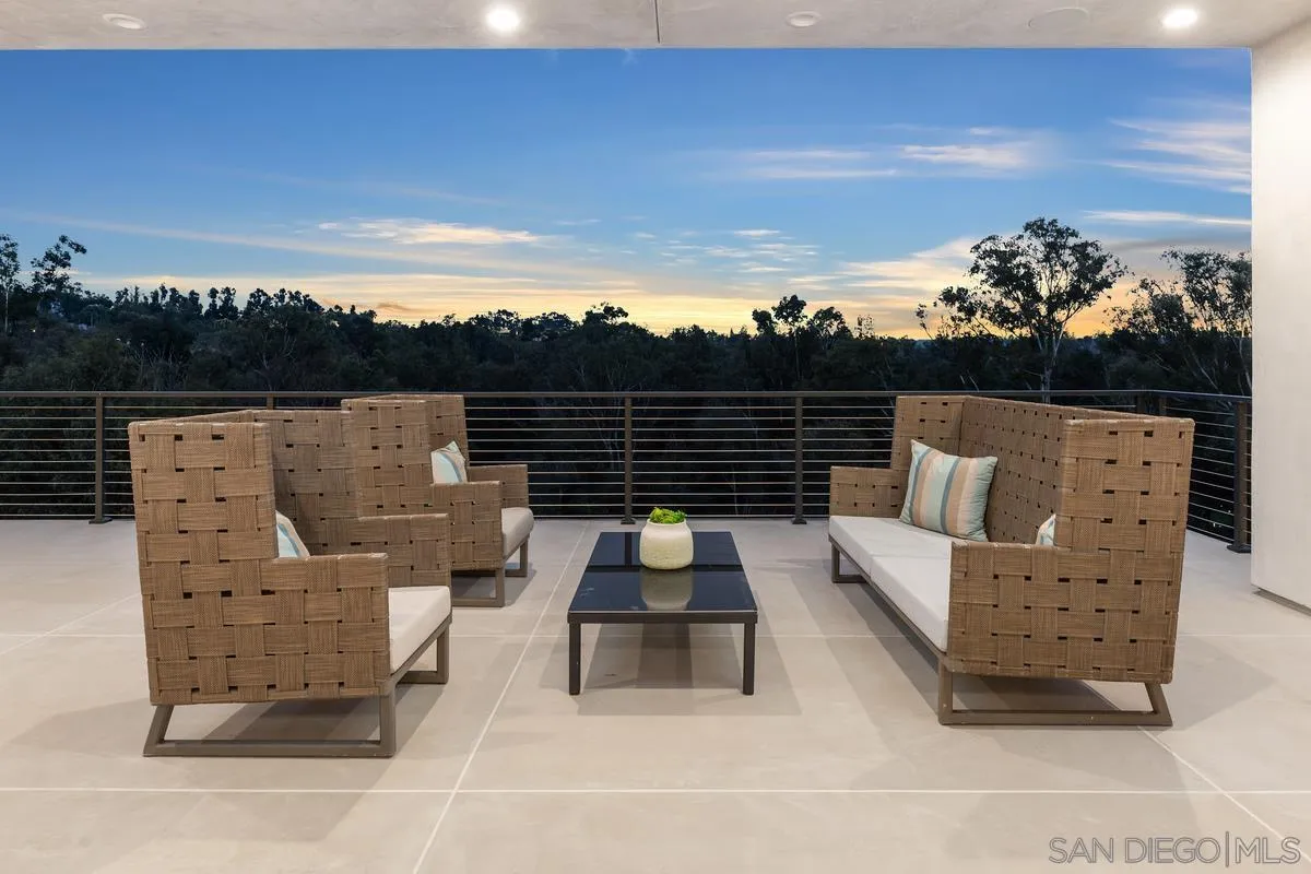 6691-93 Camino Saucito Rancho Santa Fe, CA 92067 - Photo 52 of 55 a view of a couches in the roof deck