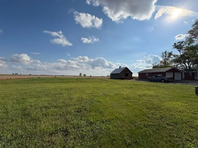 a view of outdoor space and yard