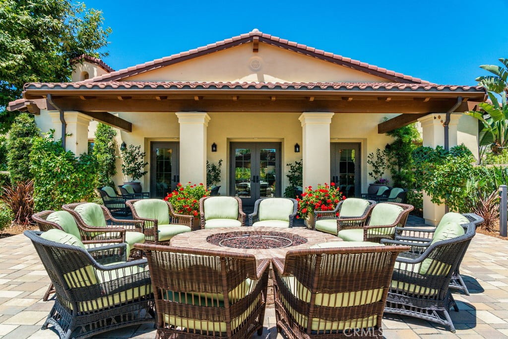3040 Cove Street Rancho Mission Viejo, CA 92694 - Photo 43 of 44 a view of a patio with a table and chairs