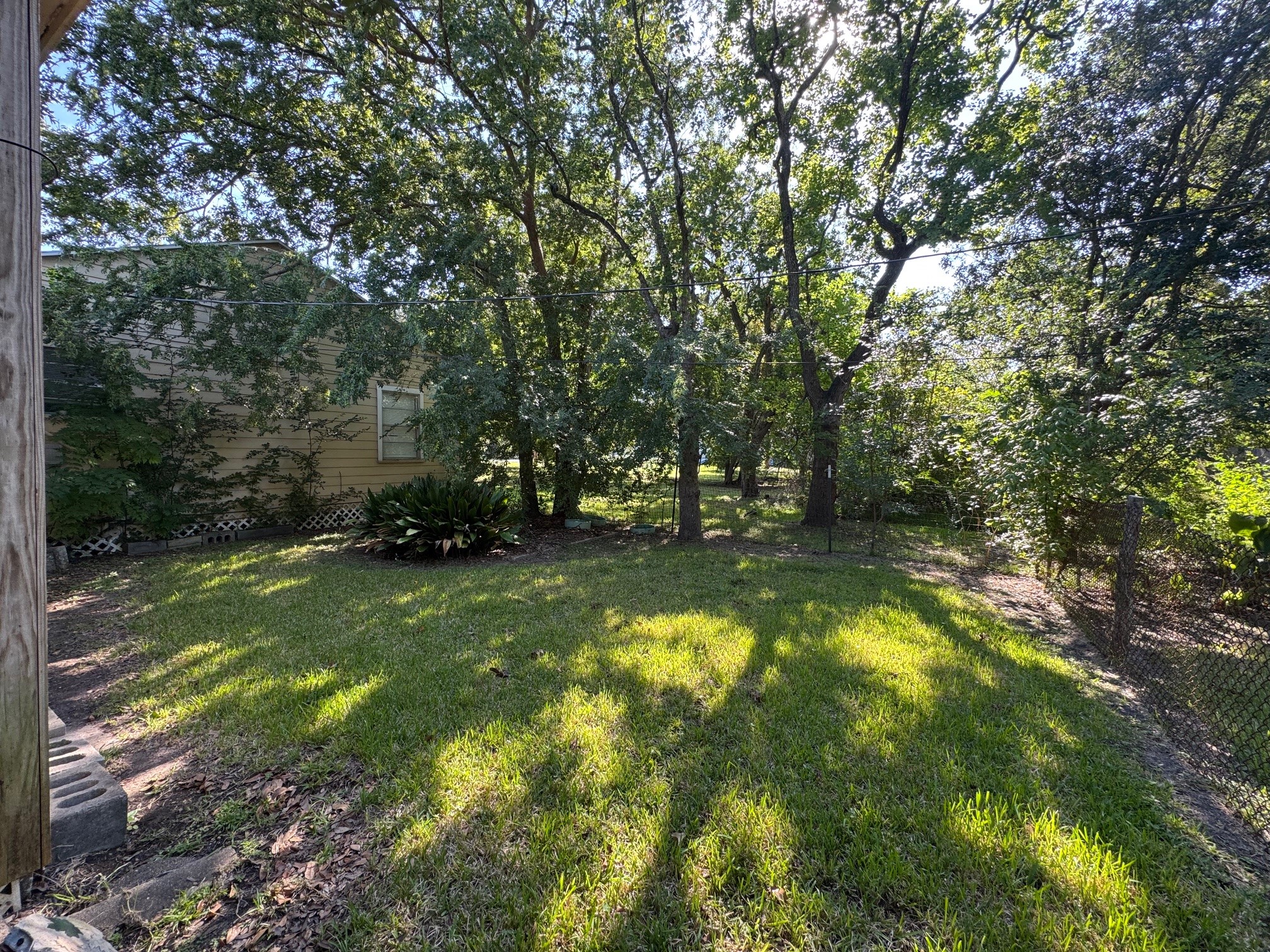 1104 Maple Street, Unit 2 La Marque, TX 77568 - Photo 16 of 16 a view of yard with trees